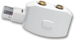 Bemm Softline M-Ventil ZMUVECR5 Eck, DN 15 X 50 Mm, Verchromt, Mit Thermostat Puro