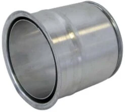 Bertrams Alu Wandfutter 14WFD90-A Ø 90 X 0,7 Mm, Doppelt