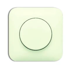 Universal Busch Jaeger Abdeckplatte Drehdimmer 2115 J-212 Weiss Busch Duro 2000 SI Mit Glimmlampe