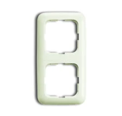 Universal Busch Jaeger Duro 2000 SI 2512-212 Rahmen 2Fach Weiß Ral 1013 Horizontal Und Vertikal IP 20