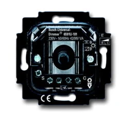 Universal Busch Jaeger Univ.Drehdimmer 60-420W/VA 659 U-101 60-420W/VA 6591 U-101