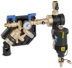 Caleffi Ba Füllkombi DE4580010 1/2", Anschluss Schlammabscheider Ø 28mm, Mit DIRTMAGPLUS