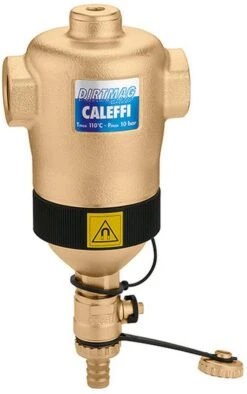 Caleffi Dirtmag Schlammabscheider 546305 3/4" IG, Messing-Gehäuse, Ohne Isolierung