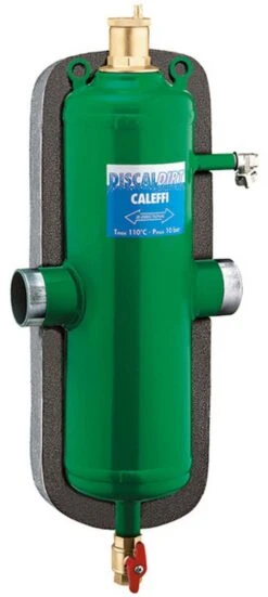 Caleffi Discal Mikroblasen-Schlammabscheider 546153 DN 150, Stahl-Gehäuse, Schweißanschlüsse, Mit Isolierung