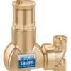 Caleffi Discal Mikroblasenabscheider 551705 3/4" IG, Messing-Gehäuse, Für Horizontale Und Vertikale Rohrleitungen