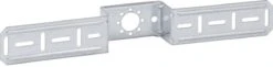Geberit Montageplatte 601733001 Abgesetzt, Einfach, Verzinkt, Für Einen Armaturenanschluss