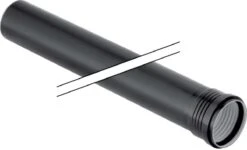 Geberit Silent PP Rohr 390100141 DN 40, 150 Mm, Mit Muffe, Schalloptimiert