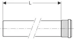 Geberit Silent PP Rohr 390500141 DN 100, 150 Mm, Mit Muffe, Schalloptimiert -Werkzeug Angebote Geberit Silent PP Rohr 390500141 DN 100 150 mm mit Muffe schalloptimiert 2