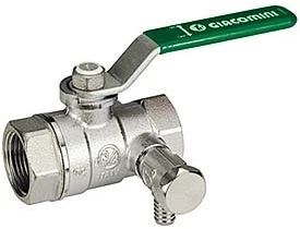 Giacomini Kugelhahn R250WS 250SX143 1/2", Mit Entleerung, Grüner Hebelgriff 1 Giacomini Kugelhahn R250WS 250SX143 1/2", Mit Entleerung, Grüner Hebelgriff