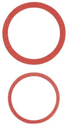 HAAS Fiber-Ring 7847 22x30x1,5mm, Rotbraun, Warm/kalt