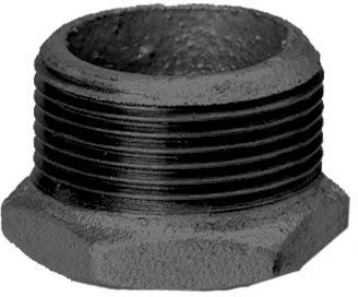 Hermann Schmidt Temperguss Reduktionsstück 14241028 DN 40 X 32, 1 1/2" X 1 1/4", AG/IG, Schwarz 1 Hermann Schmidt Temperguss Reduktionsstück 14241028 DN 40 X 32, 1 1/2" X 1 1/4", AG/IG, Schwarz