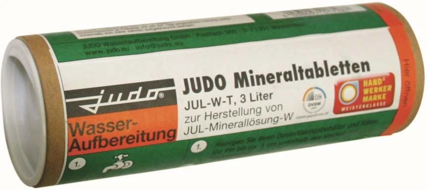 Judo Jul Mineraltabletten 8600017 Für 3 L 1 Judo Jul Mineraltabletten 8600017 Für 3 L
