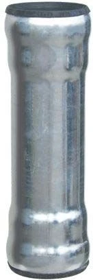 Loro Loro-x Stahlabflussrohr 00130.040X 500mm, DN 40, 2 Muffen, Feuerverzinkt, Innenbeschichtung