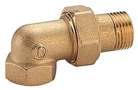 Opal R19 Radiatorverschraubung R19Y004 Messing, 3/4", IG/AG, Eck 1 Opal R19 Radiatorverschraubung R19Y004 Messing, 3/4", IG/AG, Eck