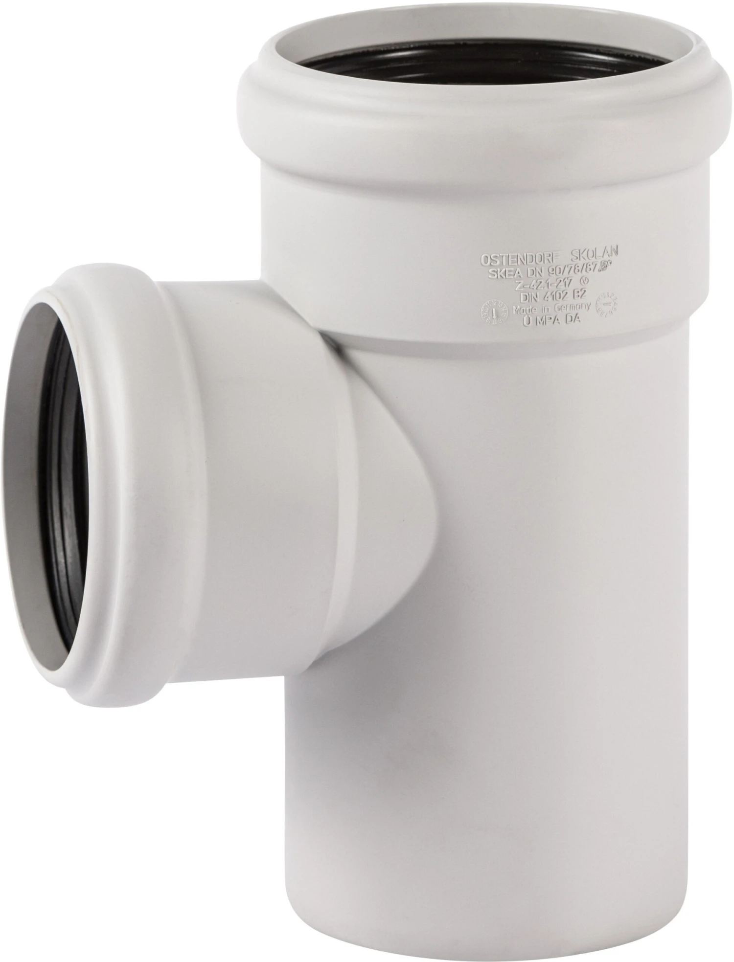 Ostendorf SKOLAN Safe SKOLANsafe-Abzweig 334410 DN/OD 90/78 X 87,5° 1 Ostendorf SKOLAN Safe SKOLANsafe-Abzweig 334410 DN/OD 90/78 X 87,5°