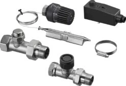 Oventrop Fußboden-Regel-Set 2 1144252 Für Fußbodenflächen Bis 120 Qm