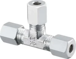 Oventrop Ofix-Oil T-Verschraubung 2083554 12x12x12mm, Stahl, Verzinkt