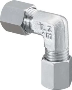 Oventrop Ofix-Oil Winkel-Verschraubung 2083454 12x12mm, Stahl, Verzinkt