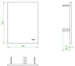 Oventrop Unibox Abdeckung 1022776 Weiß, Geschlossen -Werkzeug Angebote Oventrop Unibox Abdeckung 1022776 weiss geschlossen 3