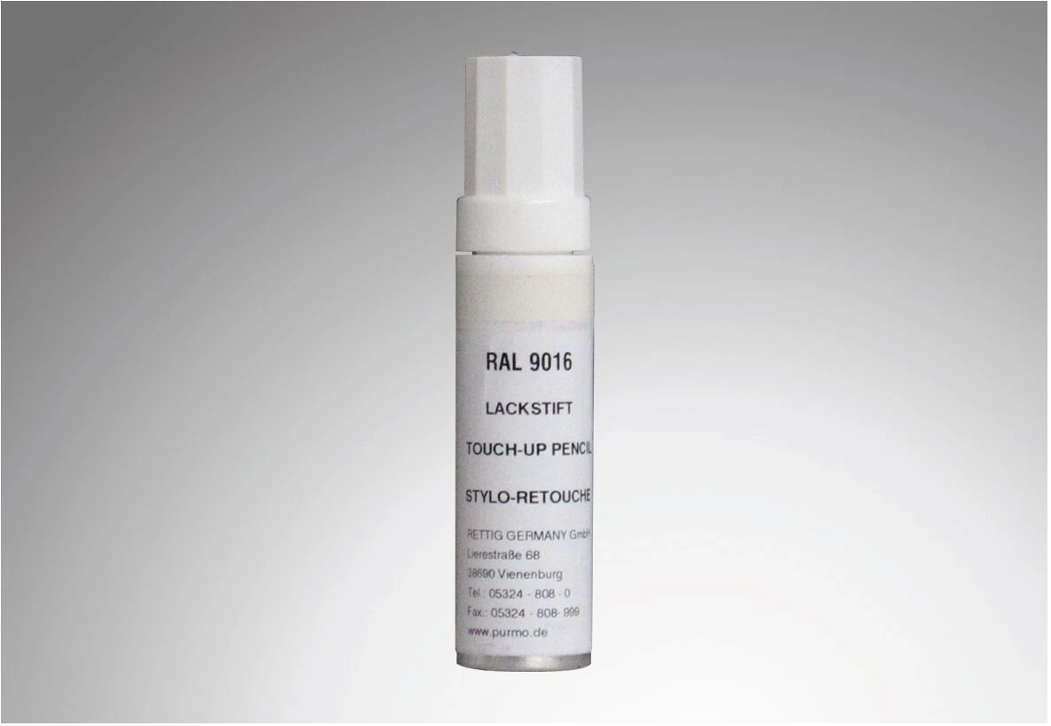Purmo Heizkörperlackstift AZ03PA007090163 RAL 9016 Verkehrsweiß, Mit Pinsel 1 Purmo Heizkörperlackstift AZ03PA007090163 RAL 9016 Verkehrsweiß, Mit Pinsel