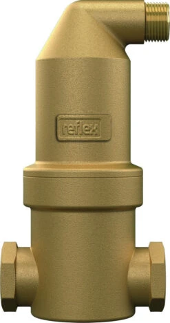 Reflex Exvoid Mikroblasenabscheider 9251030 A 1 1/4, IG 1 1/4", Horizontal, 110 °C, 10 Bar, Messing