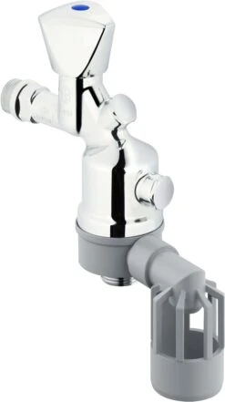 Schlösser Auslaufventil 0082601550001 DN 15, 1/2", Matt Verchromt, Mit Systemtrenner