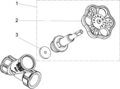 Schlösser Freistromventil 0015052000001 DN 20, Rp 3/4, Ohne Entleerung, Steigende Spindel -Werkzeug Angebote Schloesser Freistromventil 0015052000001 DN 20 Rp 3 4 ohne Entleerung steigende Spindel 2