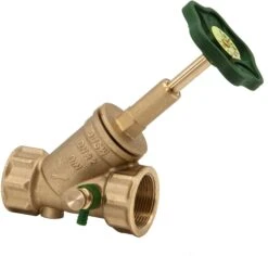 Schlösser Freistromventil 0015103200001 DN 32, G 1 1/4, Mit Entleerung, Steigende Spindel