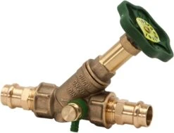 Schlösser Freistromventil 0015381800001 DN 20, 18mm, IG, Mit Entleerung, Nichtsteigende Spindel