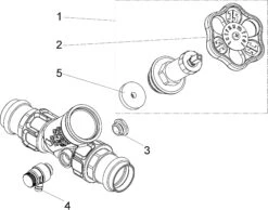 Schlösser Freistromventil 0015382800001 DN 25, 28mm, IG, Mit Entleerung, Nichtsteigende Spindel -Werkzeug Angebote Schloesser Freistromventil 0015382800001 DN 25 28mm IG mit Entleerung nichtsteigende Spindel 2
