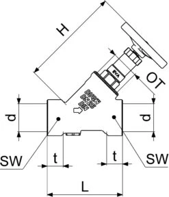 Schlösser KFR-Ventil 0016252500001 DN 25, Rp 1, Ohne Entleerung, Nichtsteigende Spindel -Werkzeug Angebote Schloesser KFR Ventil 0016252500001 DN 25 Rp 1 ohne Entleerung nichtsteigende Spindel 1