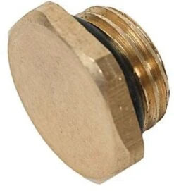 Schlösser Verschlussstopfen 0018360800001 Messing, DN 8, 1/4", Mot O-Ring