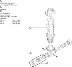 Syr - Sasserath Druckregler 6203.20.008 DN 20, 5-8 Bar -Werkzeug Angebote Syr Sasserath Druckregler 6203.20.008 DN 20 5 8 bar 2