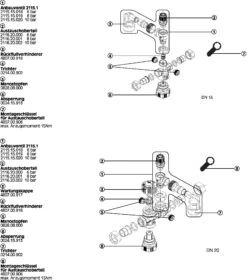 Syr - Sasserath Sicherheitsgruppe 0024.20.050 DN 20, 6 Bar, Gewinde G 3/4, Rohgelb -Werkzeug Angebote Syr Sasserath Sicherheitsgruppe 0024.20.050 DN 20 6 bar Gewinde G 3 4 rohgelb 2