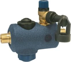 Syr - Sasserath Sicherheitsgruppe 0024.20.050 DN 20, 6 Bar, Gewinde G 3/4, Rohgelb