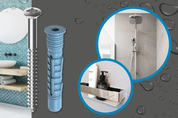 Tox Aqua Stop Pro Allzweck-Dichtdübel 6/38 014271011 VPE 40 Stück, Dübel Mit Schrauben 2 Tox Aqua Stop Pro Allzweck-Dichtdübel 6/38 014271011 VPE 40 Stück, Dübel Mit Schrauben – Bild 2