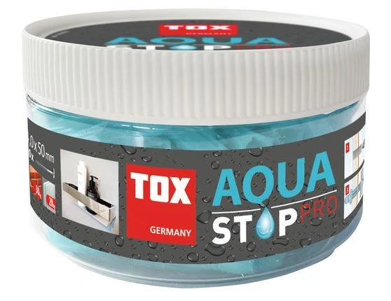Tox Aqua Stop Pro Allzweck-Dichtdübel 6/38 014271011 VPE 40 Stück, Dübel Mit Schrauben 1 Tox Aqua Stop Pro Allzweck-Dichtdübel 6/38 014271011 VPE 40 Stück, Dübel Mit Schrauben