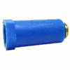 USH Baustopfen 025018 1/2", Blau, Messinggewinde