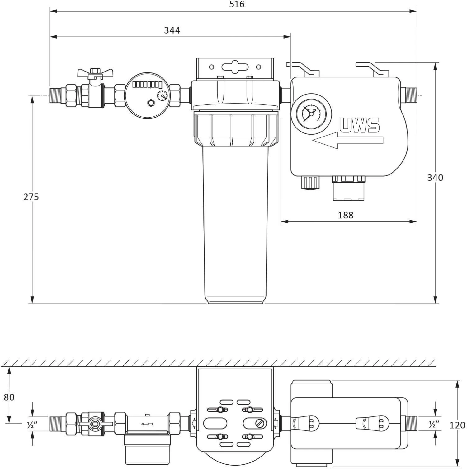 UWS Heaty Nachspeiseeinheit 100330 Max. Füllleistung 60 L/h 2 UWS Heaty Nachspeiseeinheit 100330 Max. Füllleistung 60 L/h – Bild 2