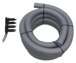 Vaillant Abgasleitung Ø 80 PP 303514 Set 5, 15 M Flexibles Rohr, 7 Abstandhalter