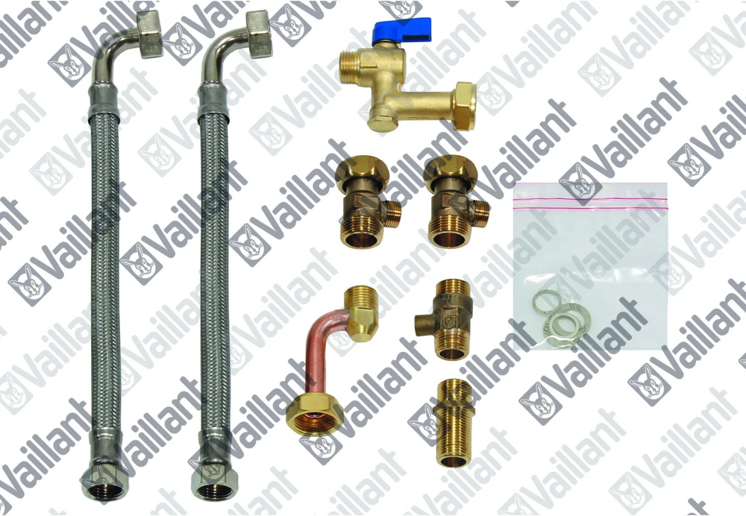 Vaillant AtmoMAG Adaptionskit 304825 Mit KW/WW Anschluss, Für Soloschalter 1 Vaillant AtmoMAG Adaptionskit 304825 Mit KW/WW Anschluss, Für Soloschalter
