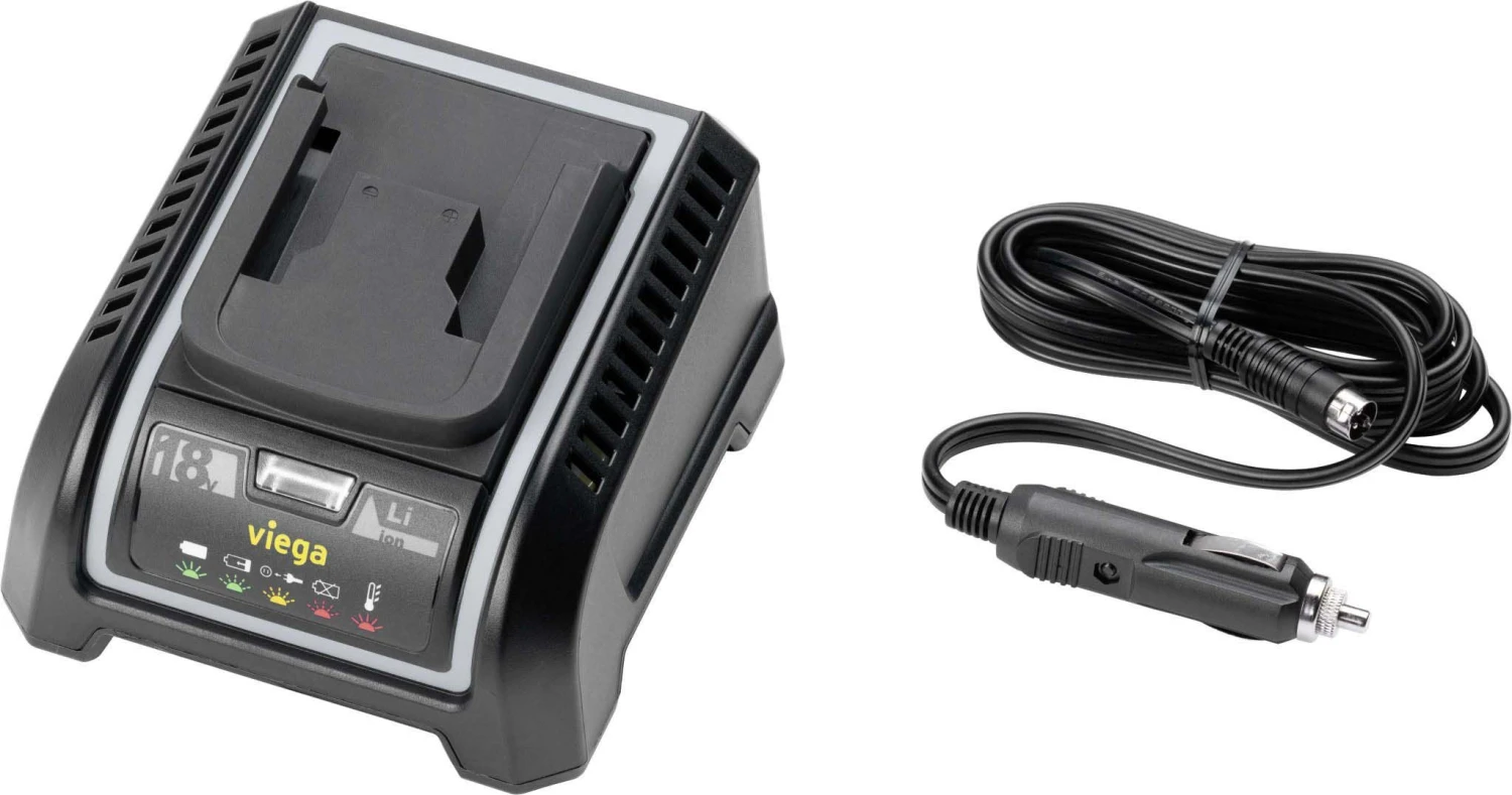 Viega Akku-Ladegerät 790936 Für 18 V-Lithium-Ionen-Akkus 1 Viega Akku-Ladegerät 790936 Für 18 V-Lithium-Ionen-Akkus