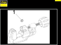Viega Rohrabschneider 652128 6-35mm, Stahl, Für Kupfer-/Edelstahl-Rohr -Werkzeug Angebote Viega Rohrabschneider 652128 6 35mm Stahl fuer Kupfer Edelstahl Rohr 1