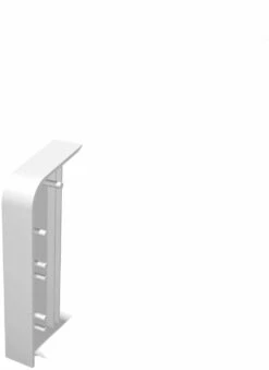 Weitzel Endstück 184 Weiß, Links